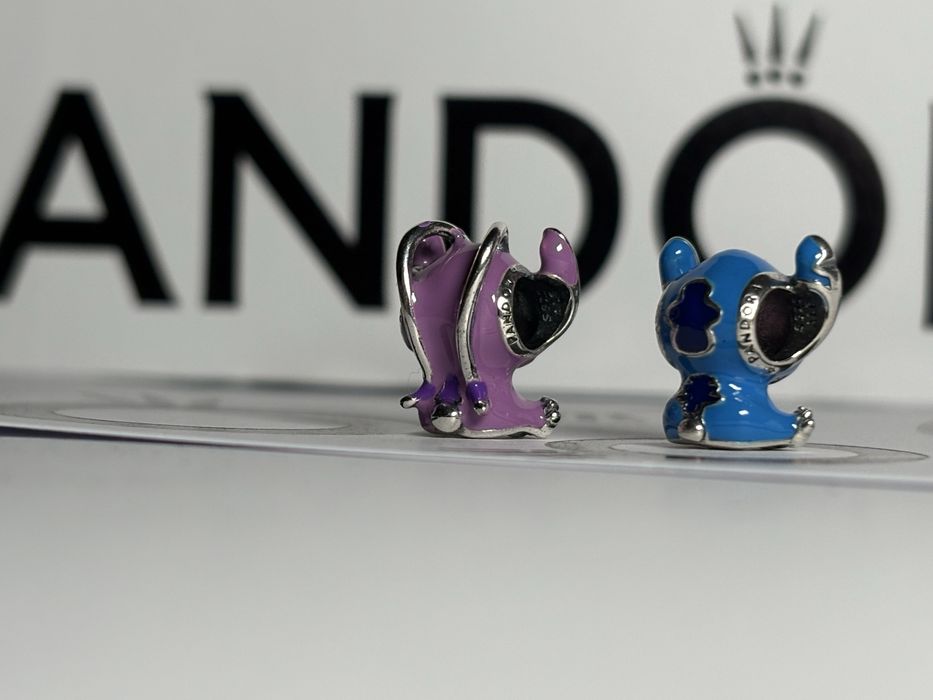 Pandora disney charm Angel&Stitch 1+1