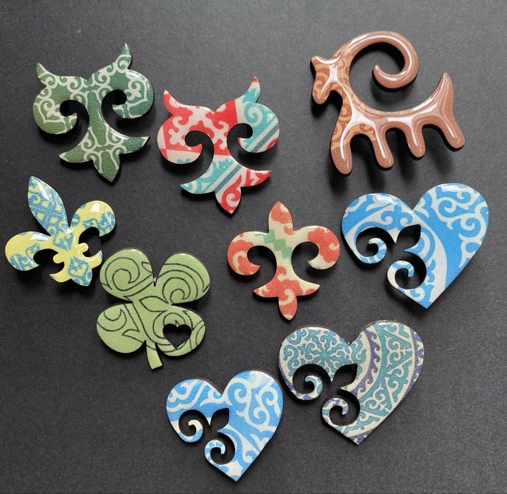 Этно стильдегі броштар