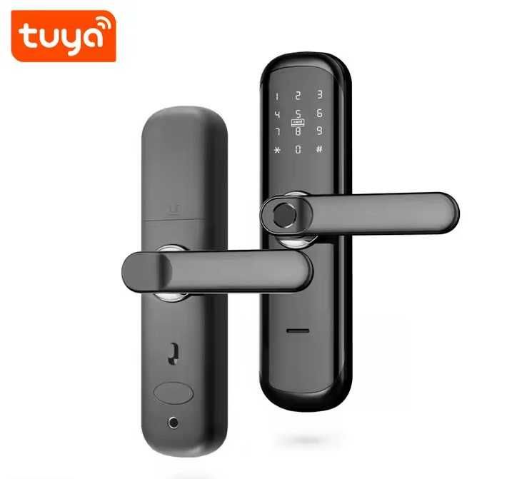 Умный дверной замок TUYA с отпечатком пальца и картой. Распродажа!!!