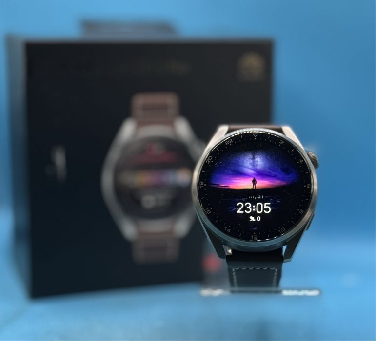 Смарт часовник Huawei Watch 3 Pro, 48 мм, Brown Leather