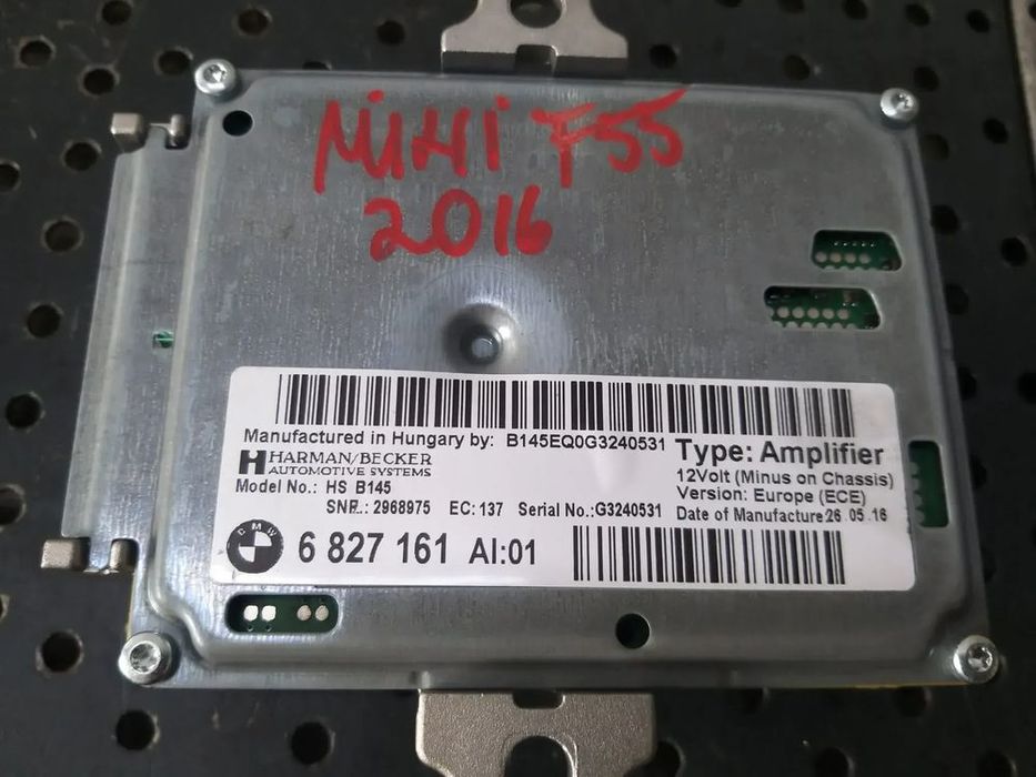 Amplificator audio mini cooper f55 f56 6827161