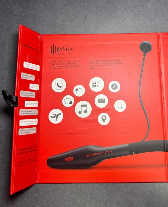 Căști Energy Neckband BT Smart 5 - Bluetooth - In-Ear - Negru