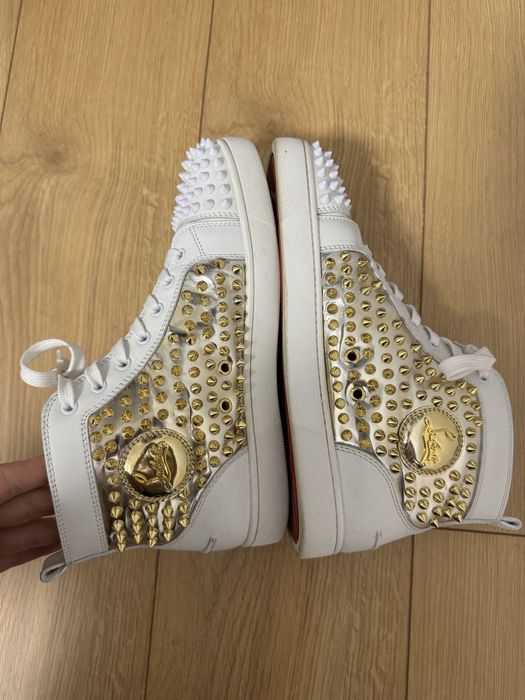 Louboutin high white
