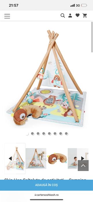 Cort activități Skip-hop pentru bebeluși