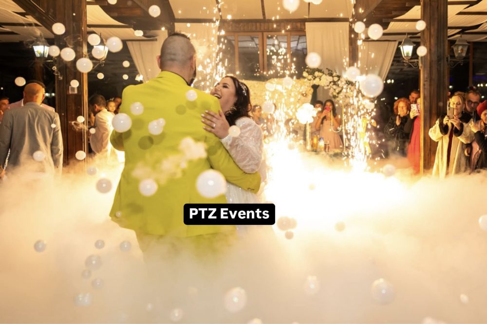 Aranjamente nunta Aranjamente baloane florale Oglinda magica Fum greu