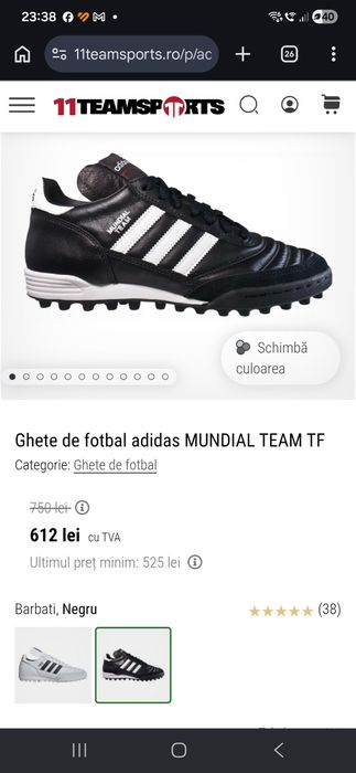 Adidasi mundial team fotbal