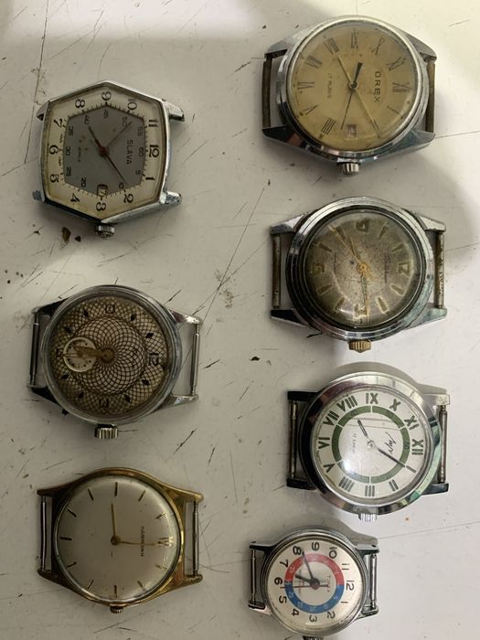 ceasuri mecanice kama poljot timex si altele