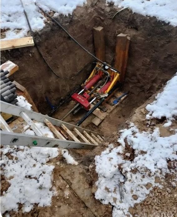 гнб/гнп прокол водопровод