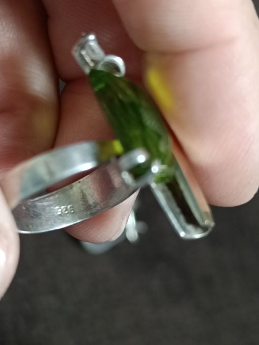 Серебряный гарнитур