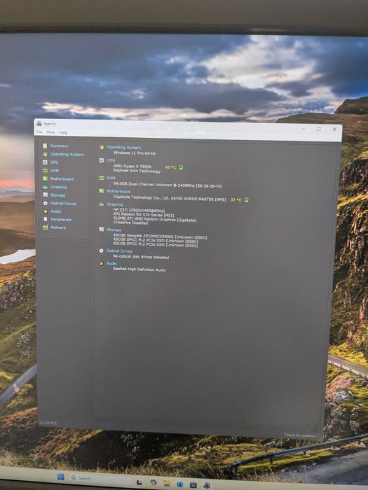 Мощен настолен компютър Ryzen 9 7950X