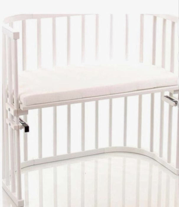 Patut co-sleeper baby bay cu baldachin