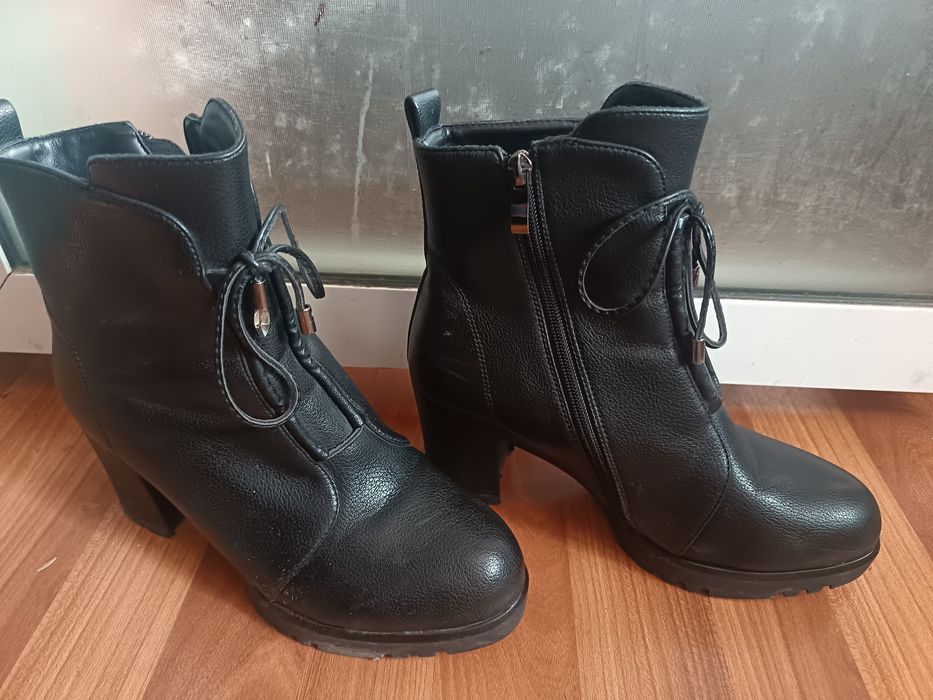 Полусапожки утеплённые