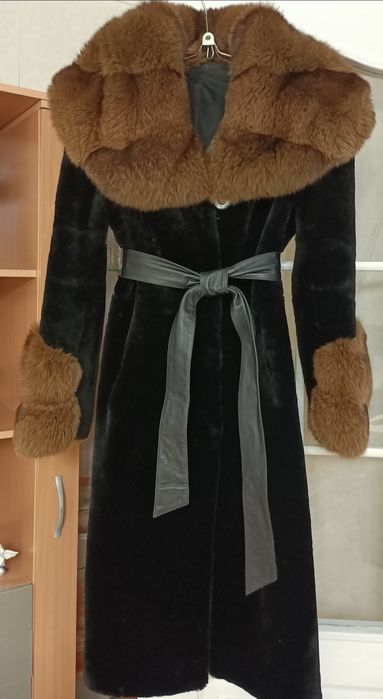 Шуба мутоновая 44-46 р-р