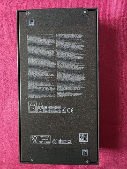 Samsung S25 ultra Silver Blue sigilat