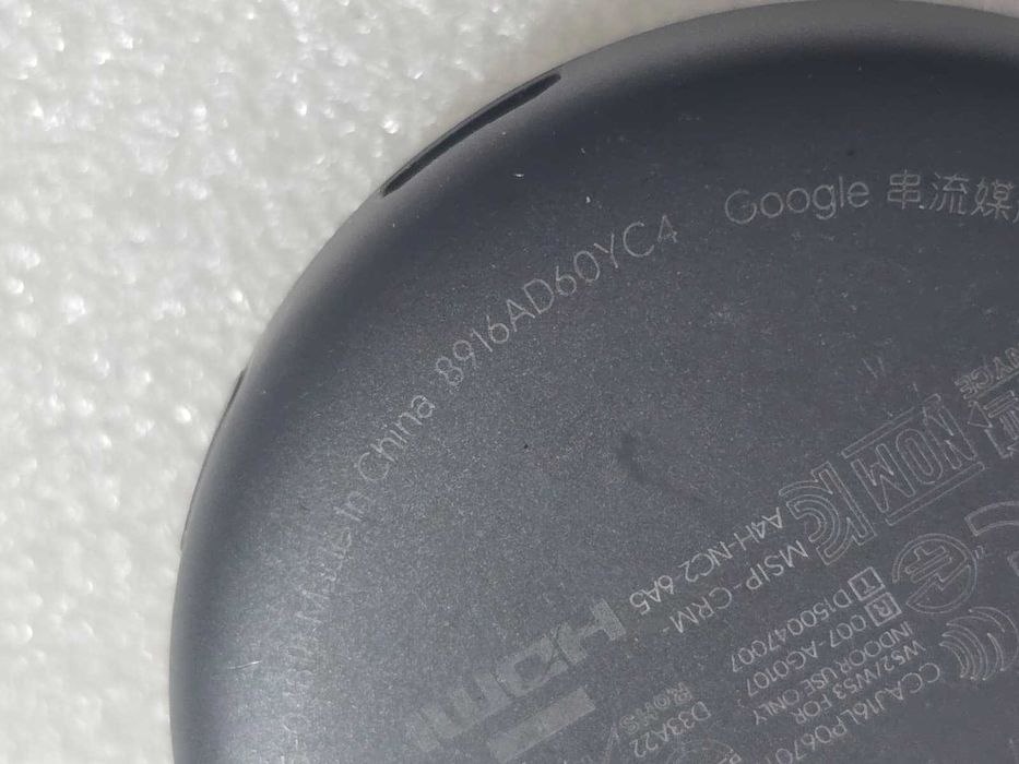 Chromecast Google 3 (Generatia 3), Full HD 1080p, Media Streamer, Negru