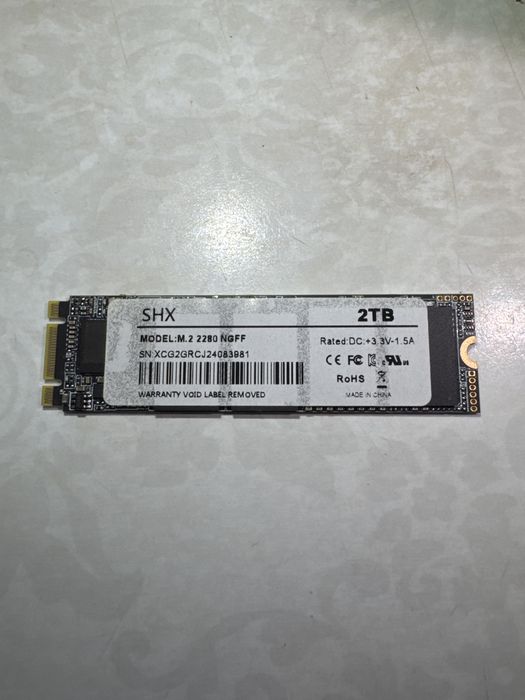 SSD m2 на 2 терробайта