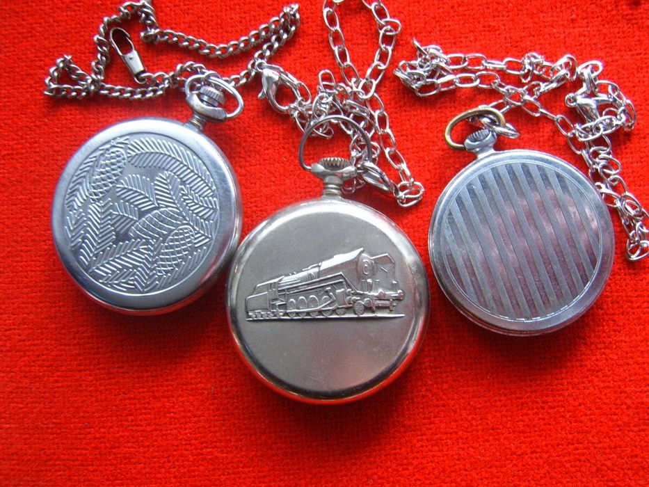 Стари оригинални механични джобни часовници Молния СССР