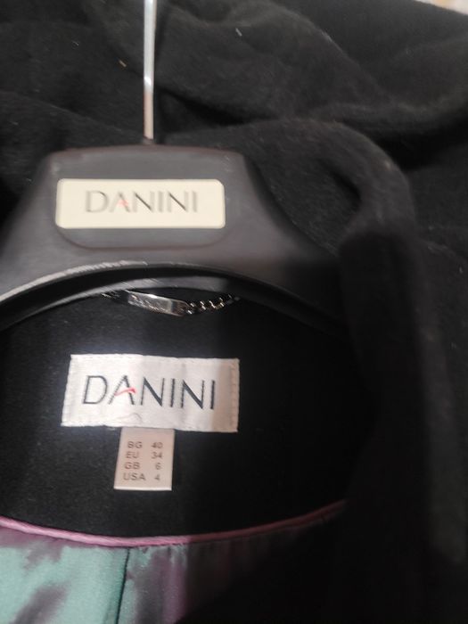 Черно палто Данини