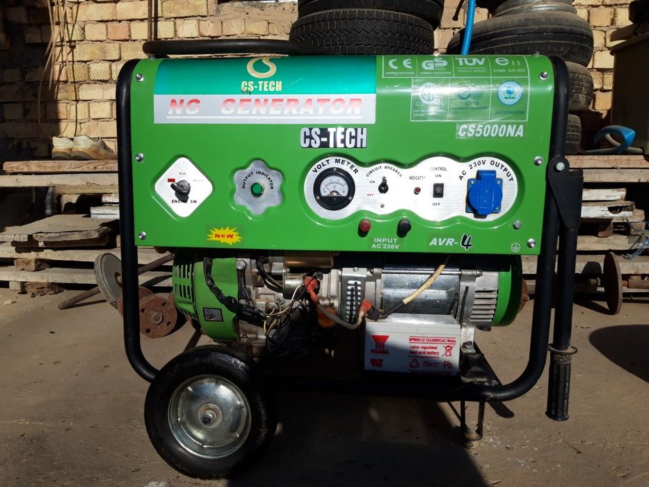 Движок 5 кв уй газда ишлайди.оз ишлаган тиник.