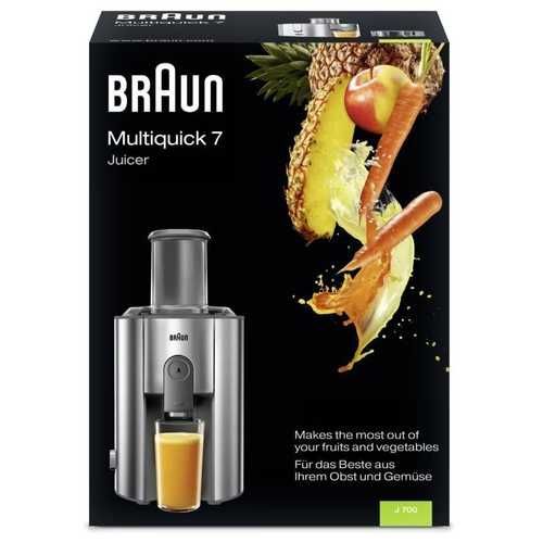 Соковыжималка центробежная BRAUN J700 sokovijimalka