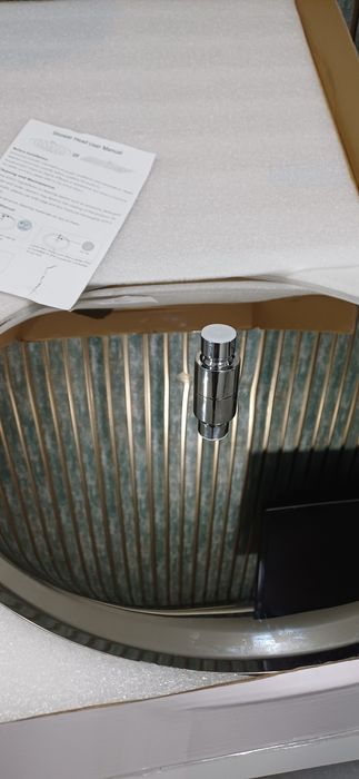 Cap de dus inox  16 inch