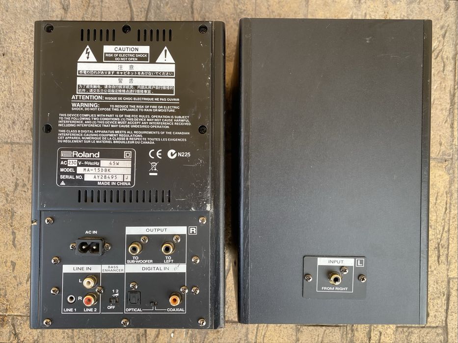 monitoare studio Roland Edirol MA-15D