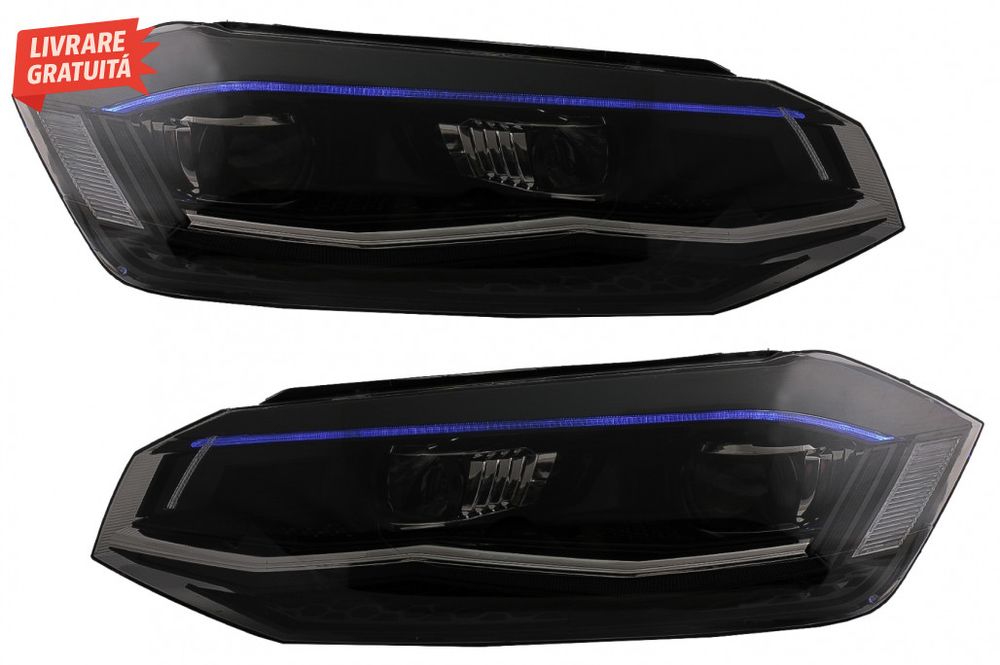 Faruri LED VW Polo AW MK6 (2018-2020) Semnal Dinamic Secvential