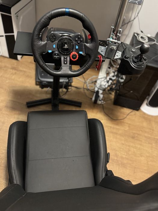 Pachet Sim Racing – Volan G29 + Schimbător + Cockpit SpeedLink Payze