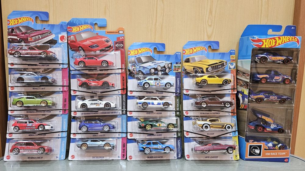 Hotwheels и Welly Nex Models 1:60-64