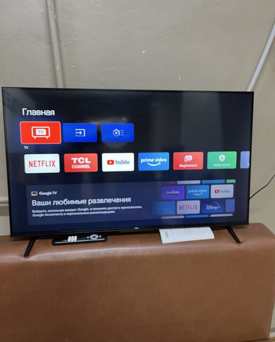 TCL 110 см smart tv телевизор