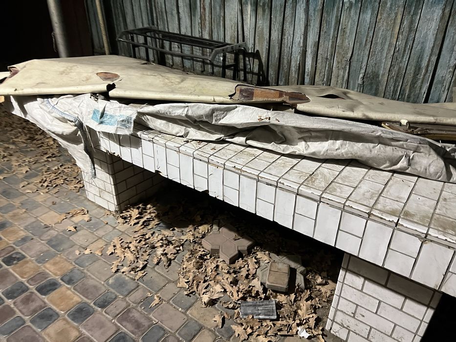 Стол Лофт Мраморный