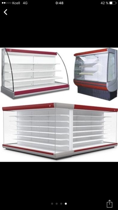 Морозильные лари, Горки , витрины холодильные холодильники с агрегатом