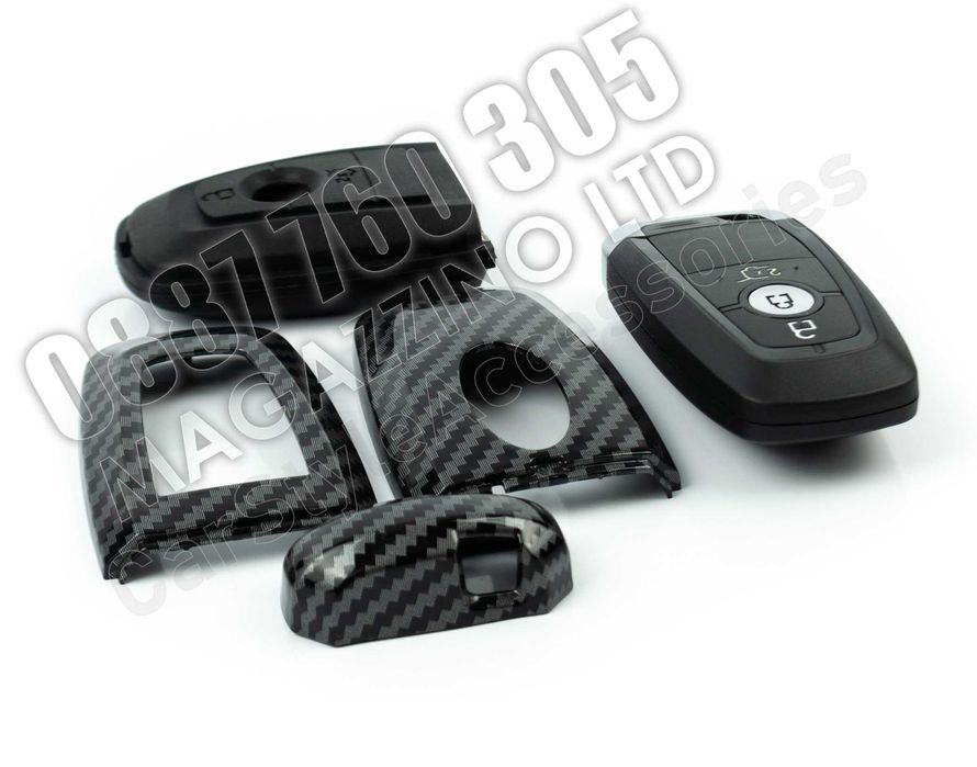 Карбонов Калъф Черупка за ключ Форд