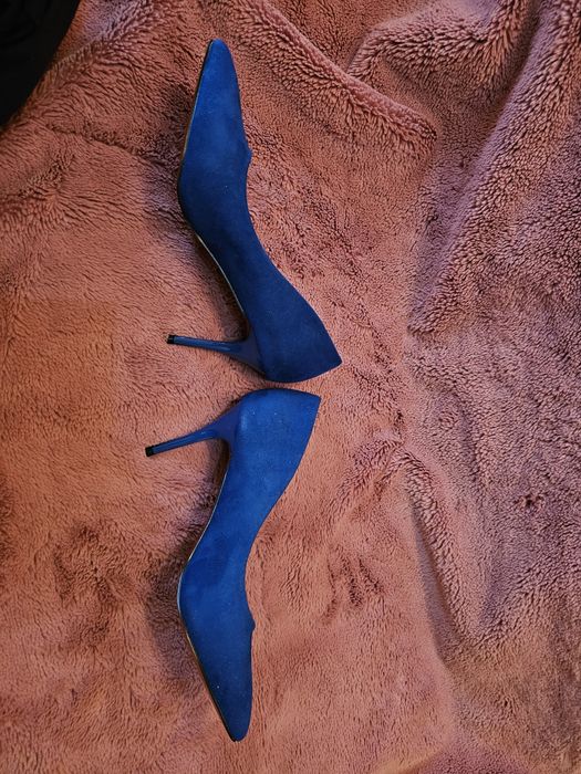 Pantofi dama catifea ca pielea intoarsa