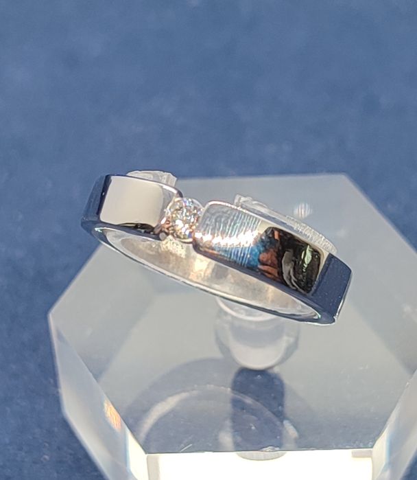 Халка с диамант VVS1