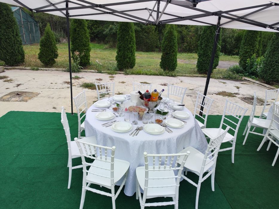 Închirieri pavilioane mese scaune, vesela completă pt orice eveniment