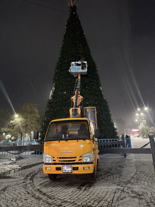 Автовышка аренда недорого 18–32м от 12 000 тг Талдыкорган АГП Вышка