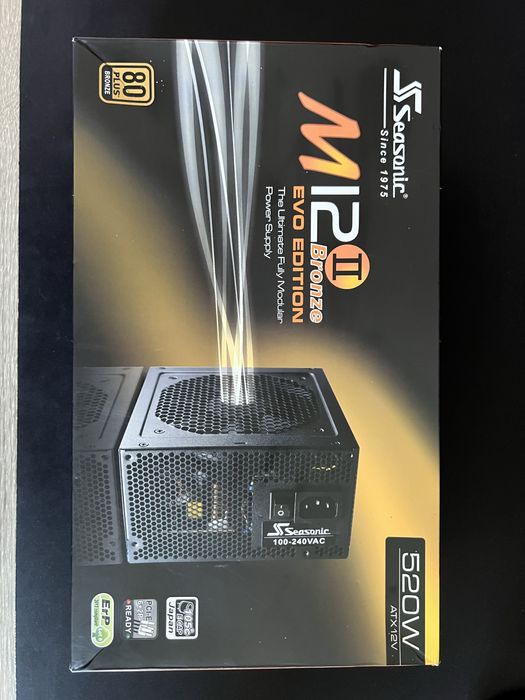 Seasonic M12II-520 EVO Edition 520W 80 Plus Bronze модулно захранване