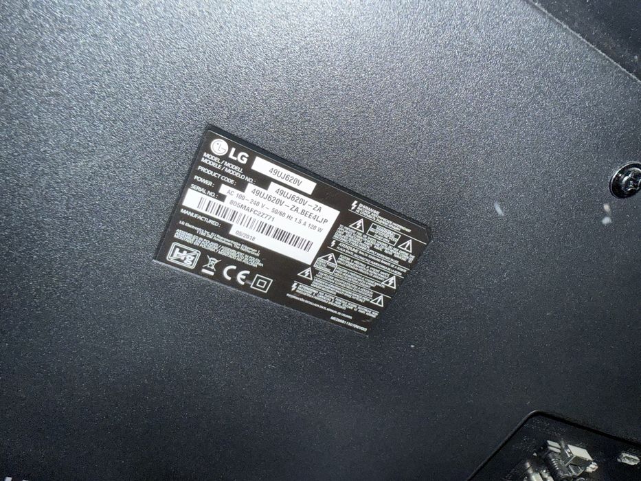 LG smart TV - 123 cm