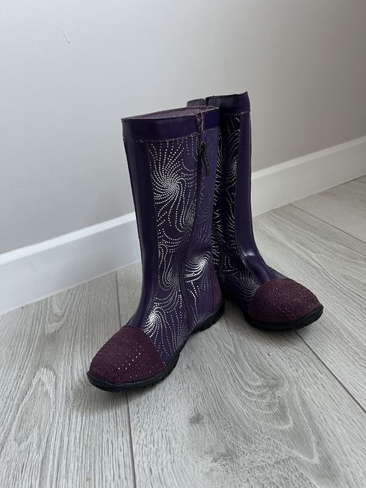 Сапоги для девочек ( натуралка)