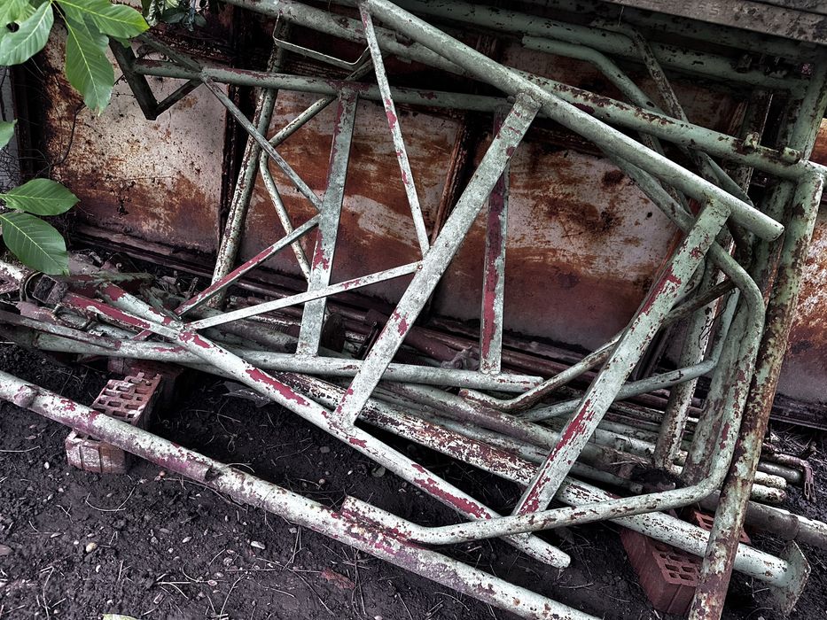 Schelă metalică pentru construcții – 3 segmente complete