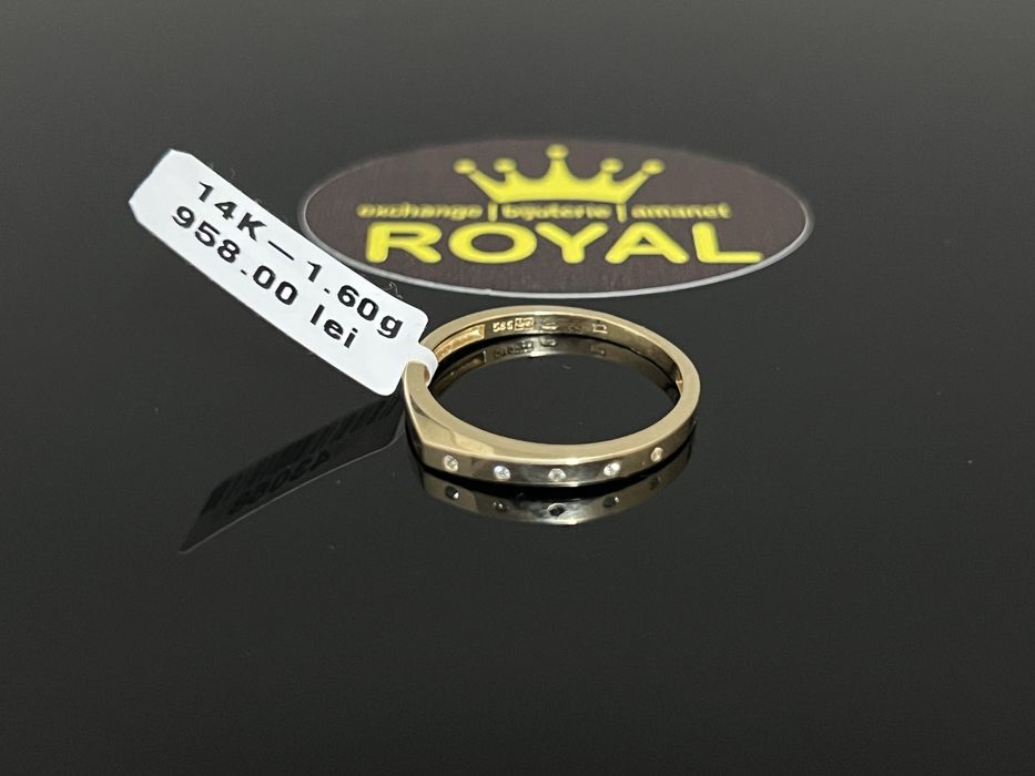 Bijuteria Royal CB : Inel dama aur 14k 1,60 grame
