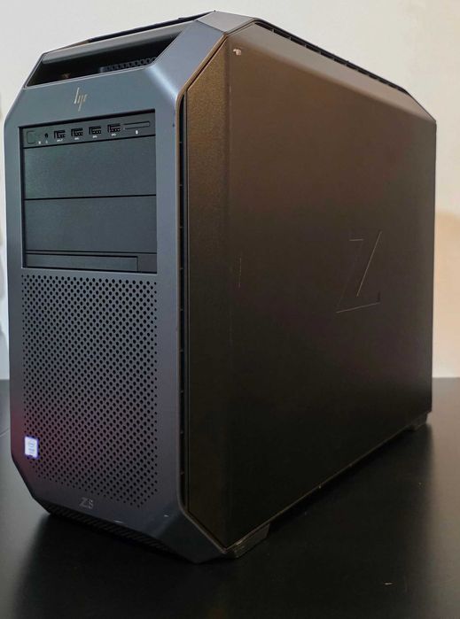 HP Z8 G4 Workstation Ideal AI 2x PCIe x16 - 2x Xeon Gold 6262V 48C/96T -128GB RAM ECC - 40TB: 4x10TB SAS - 1450W - A Grade