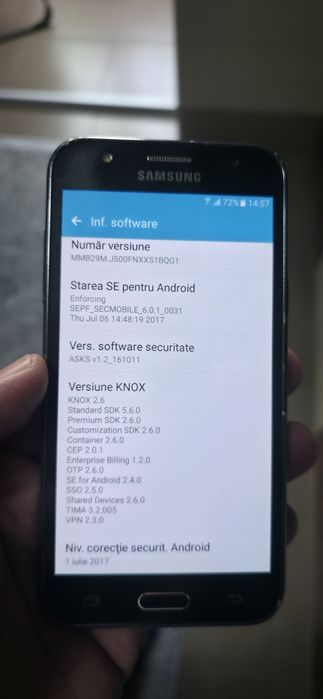 Samsung j5 2017  8gb