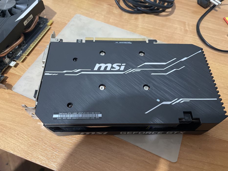 видеокарта MSI GTX1660 - 6Gb