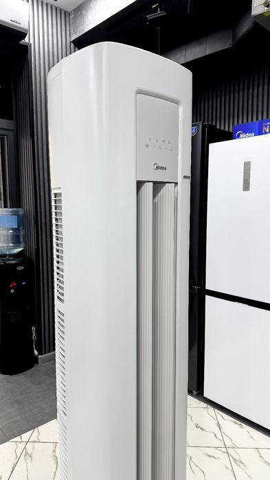 Колонный кондиционер Midea с искуственным интелектом. Kondisaner kansa