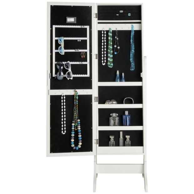 Луксозен LED гардероб за бижута