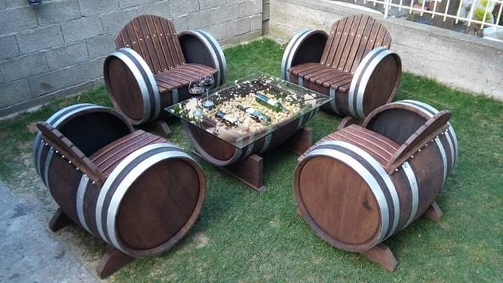 Butoaie din lemn salcam dud și stejar