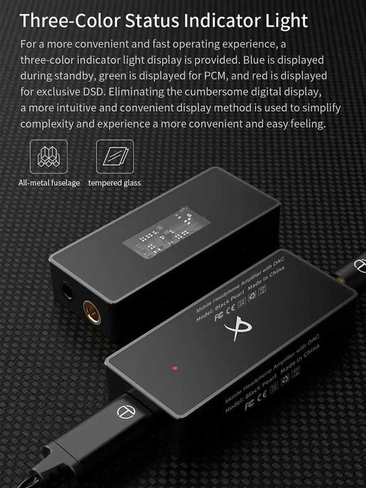 TRN Black Pearl портативный Hi-Fi ЦАП усилитель