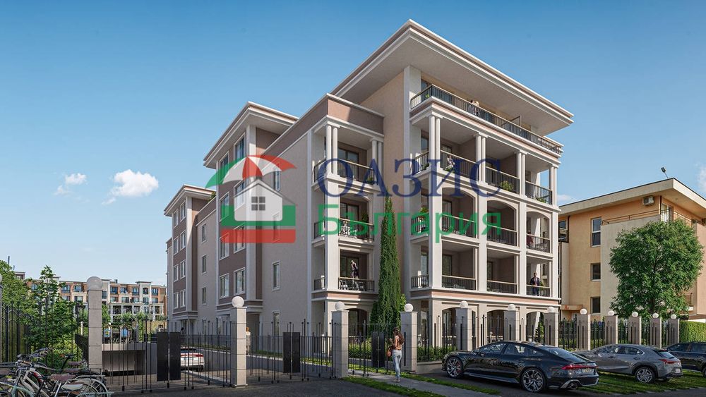 Напълно обзаведено студио с морска гледка в нов комплекс "Premier Fort Suites", 39.15 кв. м,